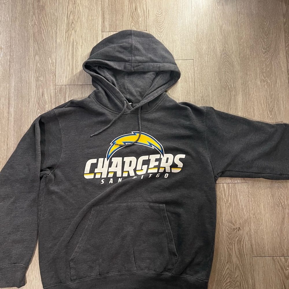 NFL Team Apparel Gray Hoodie